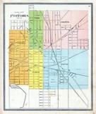 Fostoria Ward Map, Seneca County 1896 Published by Rerick Brothers